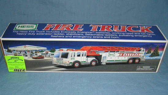 Vintage Hess Fire Truck scarcer Toy: Vintage Hess Fire Truck scarcer Toy est. value $60-$70
