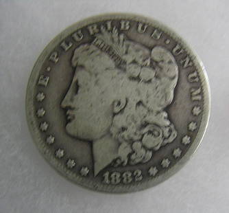 1882S Morgan silver dollar good condition: 1882S Morgan silver dollar good condition est. value $65.00-$75.00