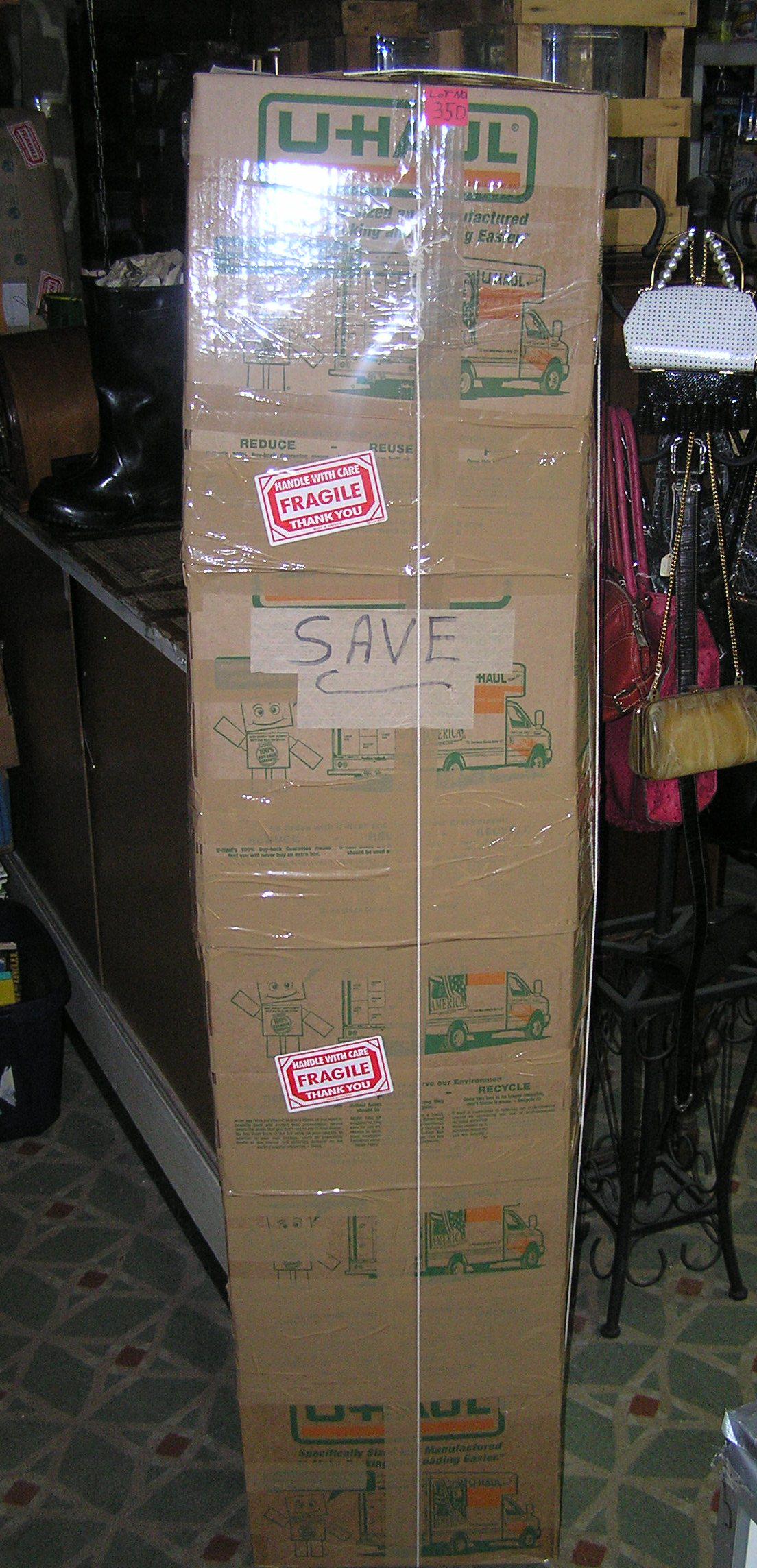 Moving and Storage Company mystery box lot marked Dr. Meyer estate JP Saunders Bunger surfboard: Moving and Storage Company mystery box lot marked Dr. Meyer estate JP Saunders Bunger surfboard part of a moving and storage company seized or unclaimed merchandise group sent to auction for liquidati