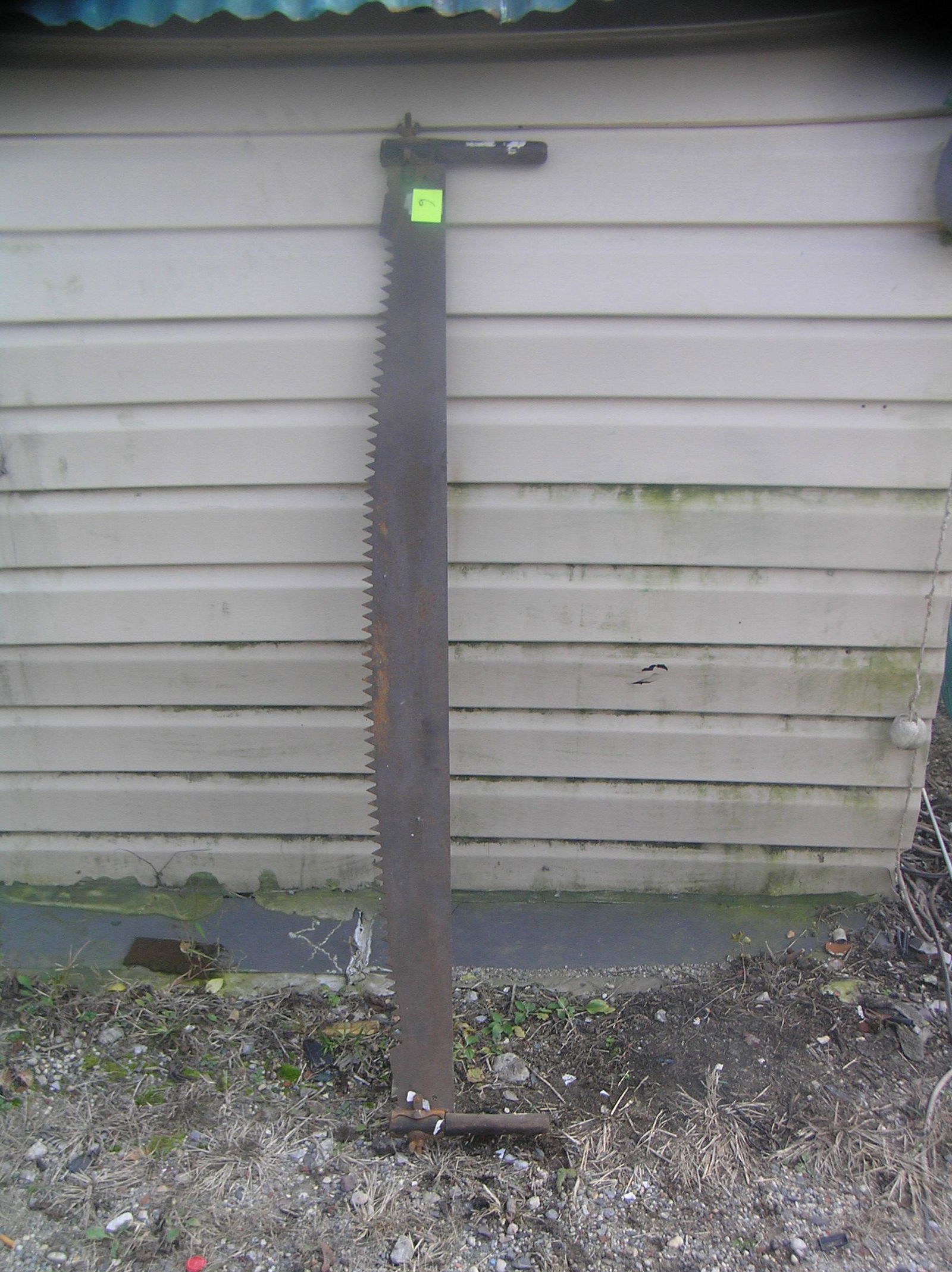 Antique 2 man tree saw circa 1920's: Antique 2 man tree saw circa 1920's est. value $75.00-$80.00