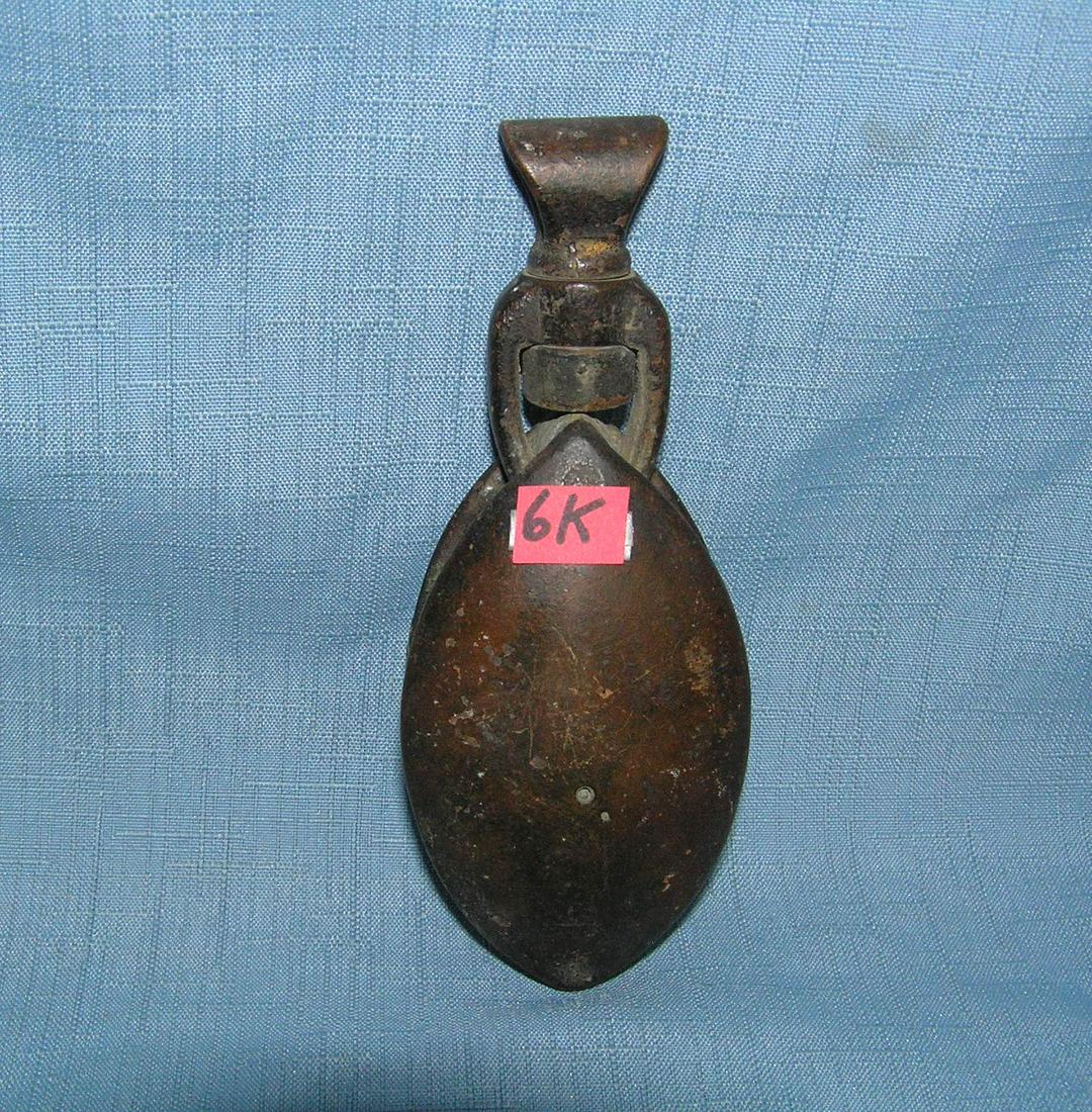 Solid brass W#WII era military rescue/lifesaving pulley device: Solid brass W#WII era military rescue/lifesaving pulley device est. value $65.00-$75.00