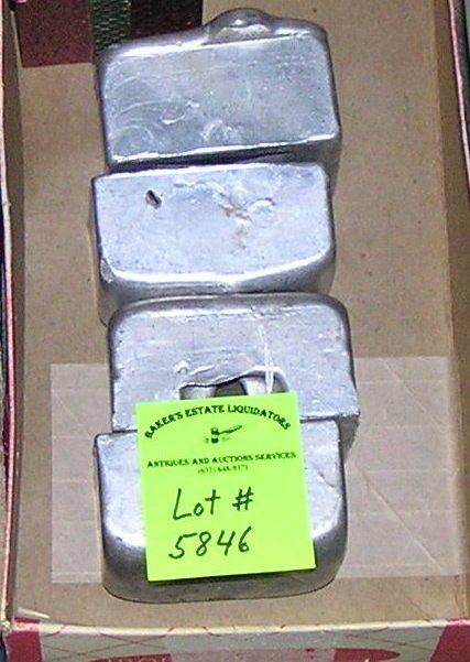 Pair of Liberty Bell shaped candle or chocolate molds: Pair of early cast metal Liberty Bell shaped candle or chocolate molds $100.00-$125.00