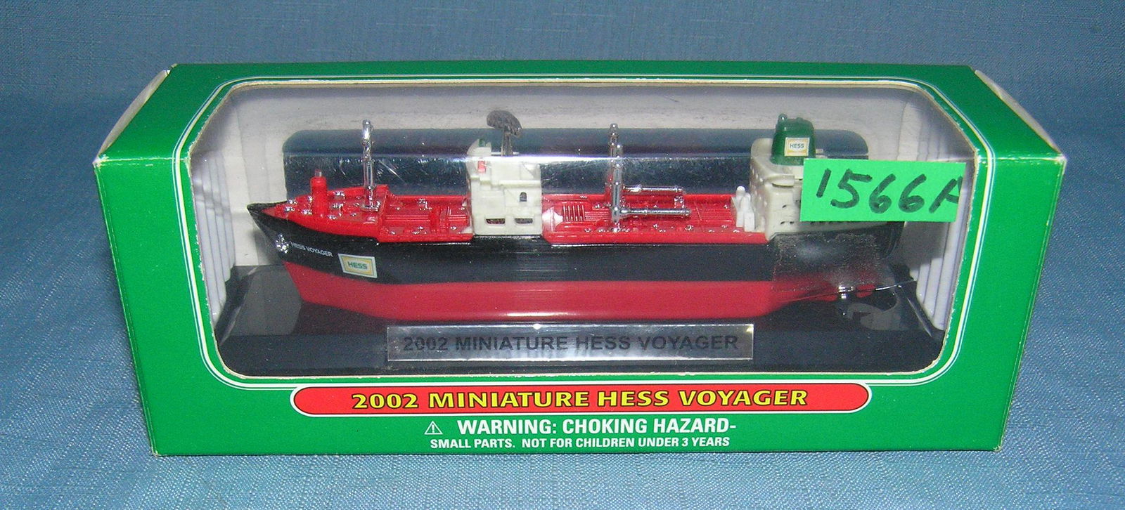 2002 miniature sales hess voyager