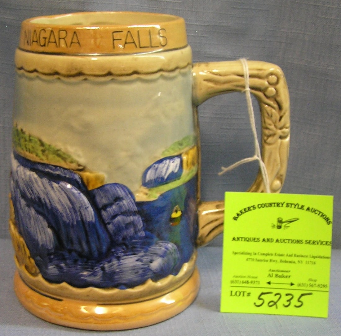Souvenir mug from Niagara Falls: Souvenir mug from Niagara Falls est. value $40.00-$50.00
