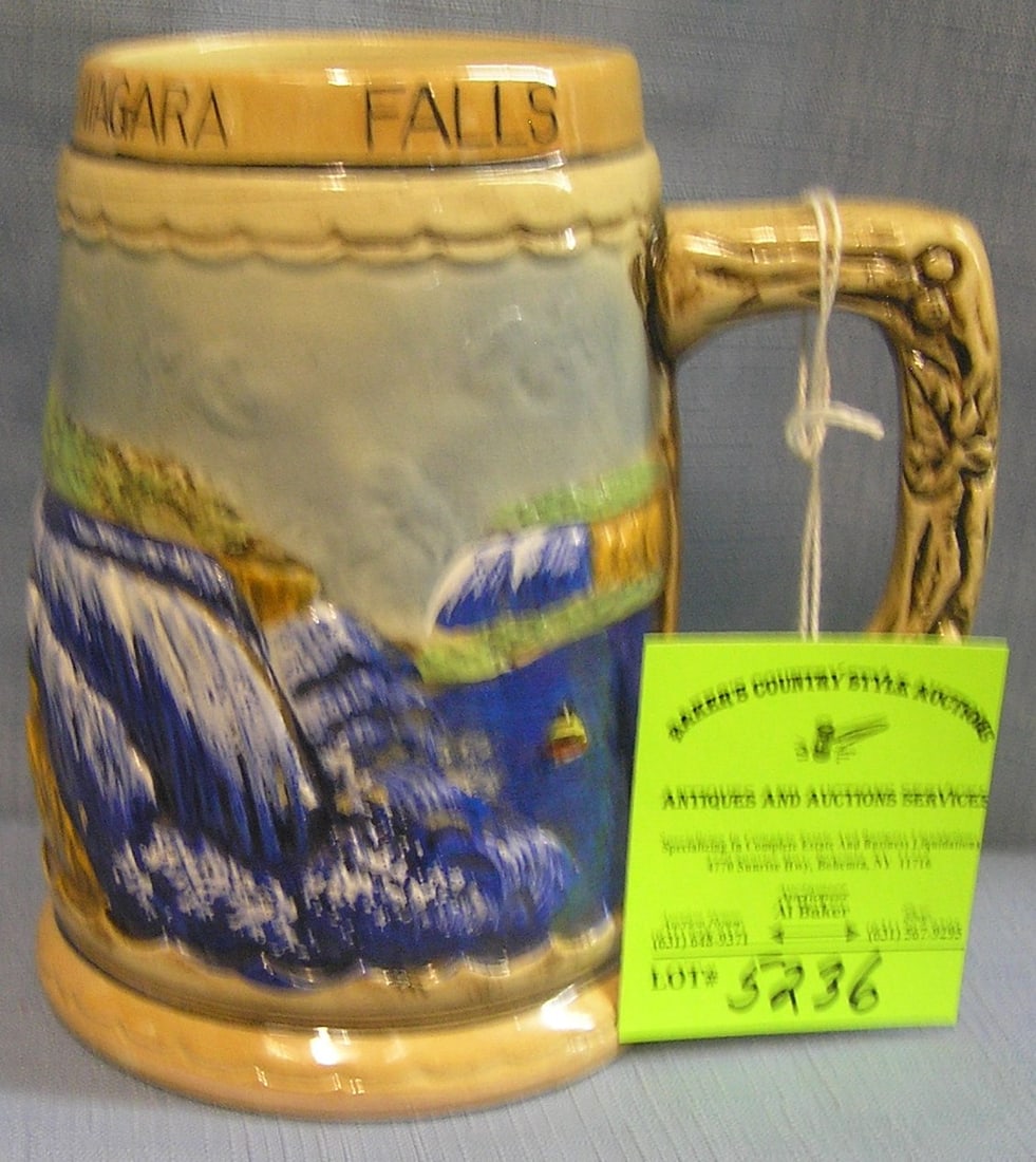 Souvenir mug from Niagara Falls: Souvenir mug from Niagara Falls est. value $40.00-$50.00
