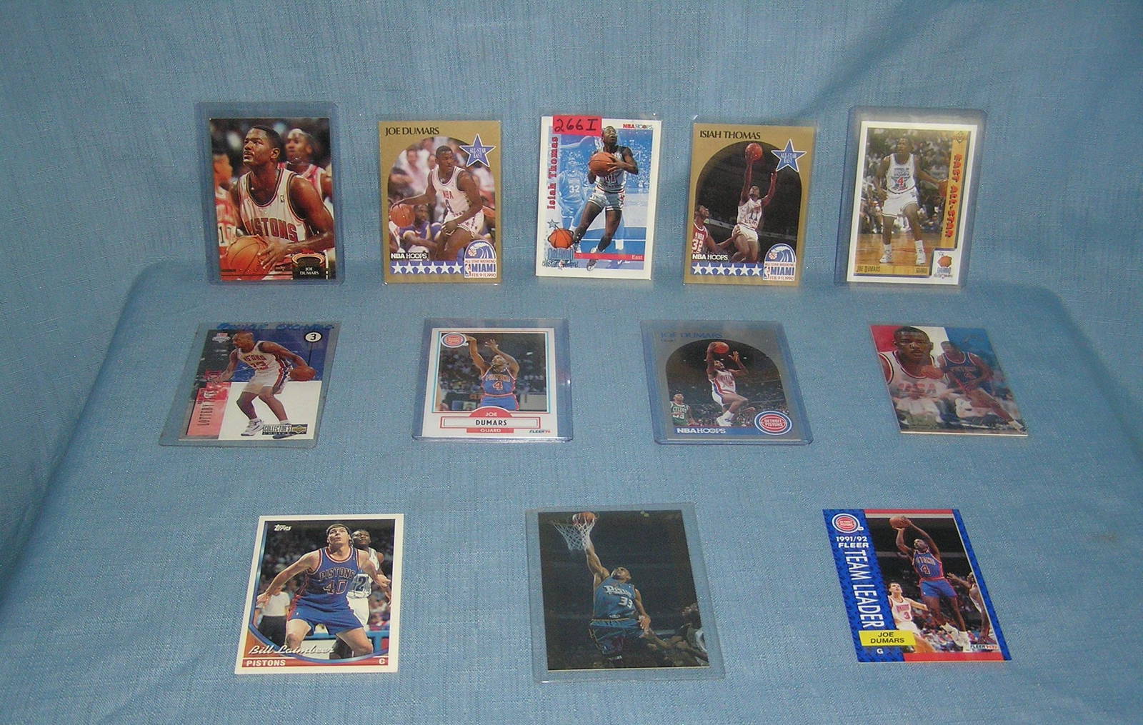 Collection Of Detroit Pistons All Star Basketball Cards Auction