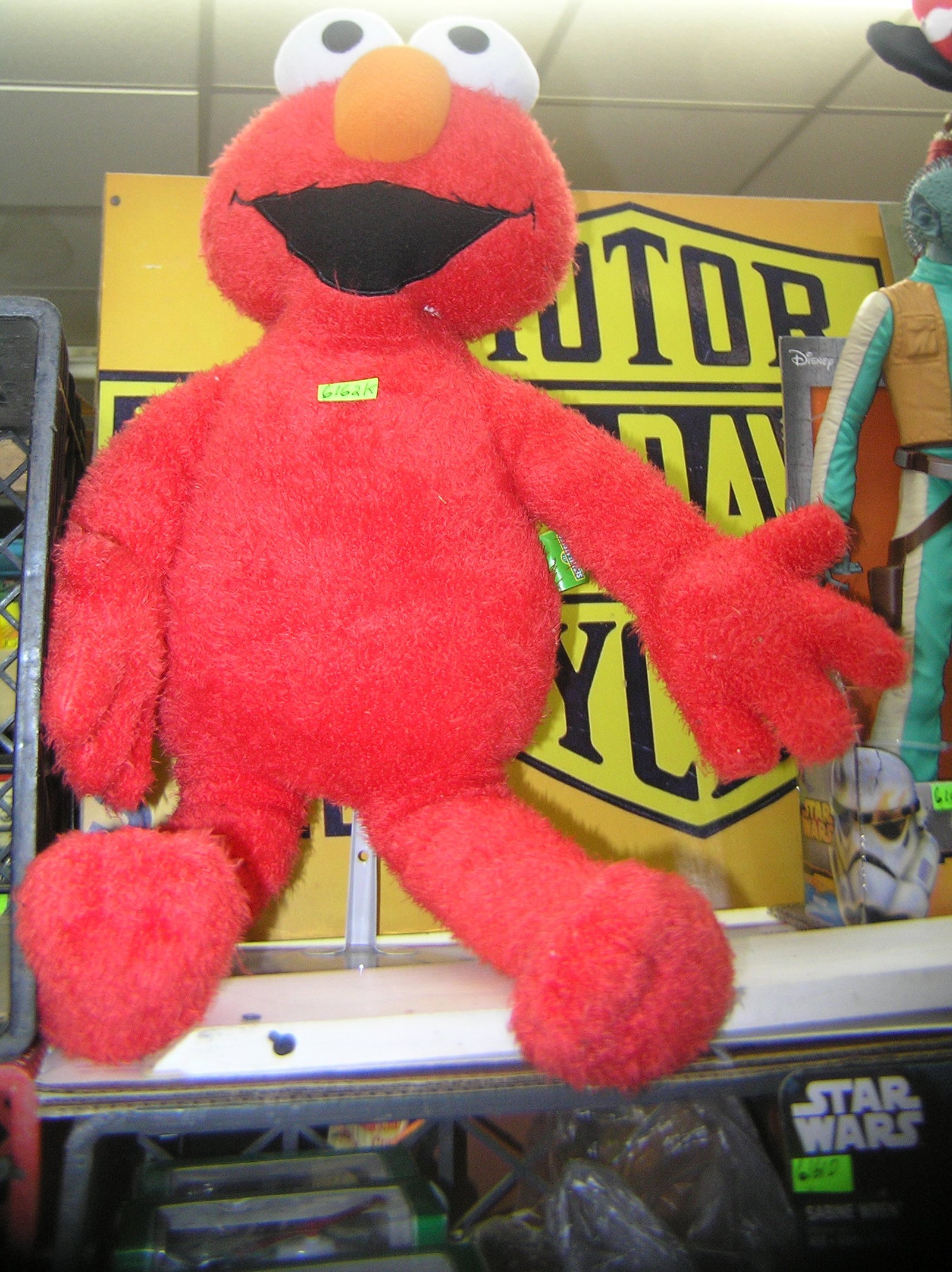 Large Elmo sesame street plush toy: Large Elmo sesame street plush toy est. value $65.00-$75.00