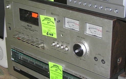 Akai stereo cassette deck with Dolby system: Akai stereo cassette deck with Dolby system est. value $125.00-$150.00