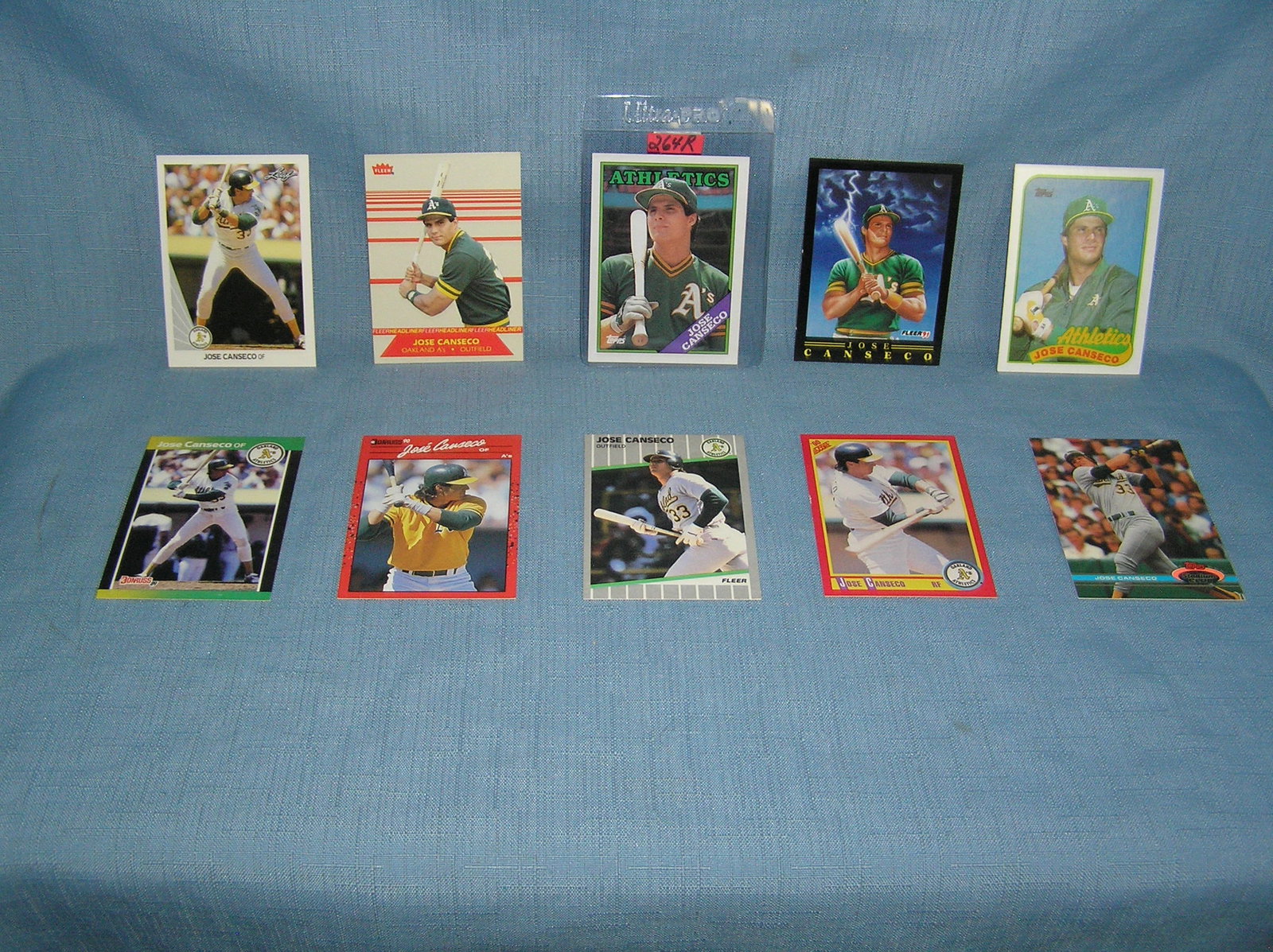 Collection of vintage Jose Conseco all star baseball cards: Collection of vintage Jose Conseco all star baseball cards est. value $65.00-$75.00