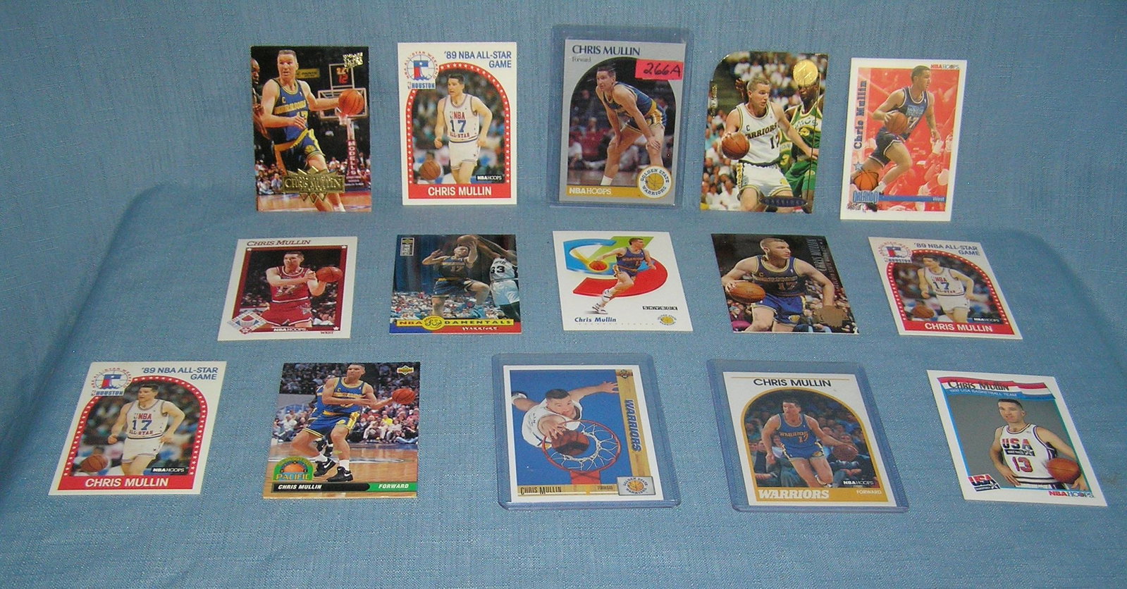 Collection of Chris Mullin all star basketball cards: Collection of Chris Mullin all star basketball cards est. value $65.00-$75.00