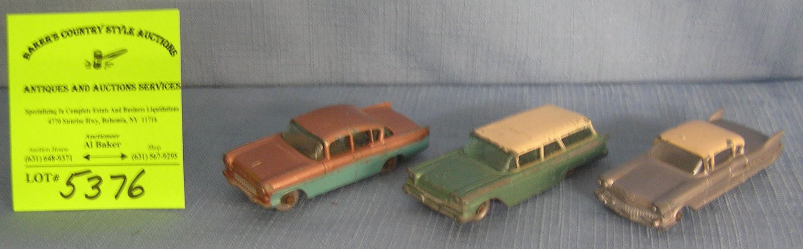 Group of three early Matchbox vehicles: Group of three early Matchbox vehicles est. value $200.00-$300.00