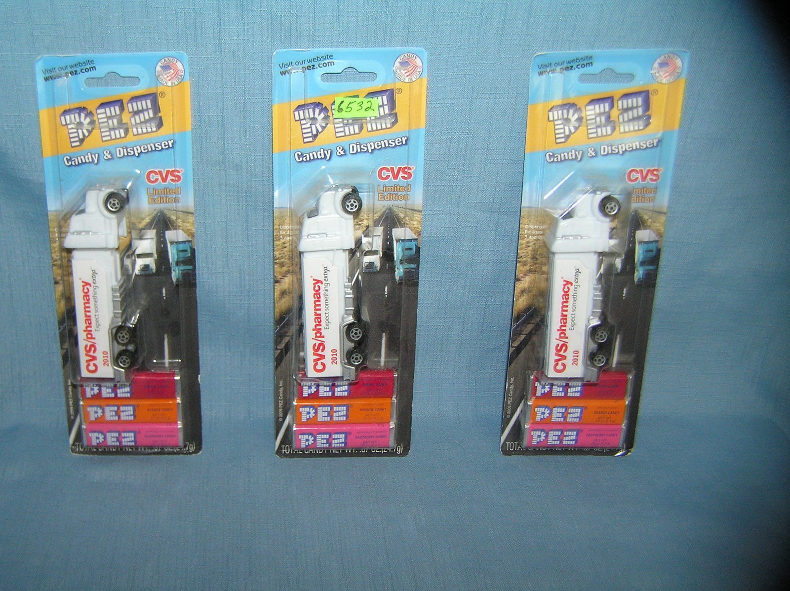 Group of vintage CVS PEZ candy containers: Group of vintage CVS PEZ candy containers - mint on card est. value $30.00-$35.00