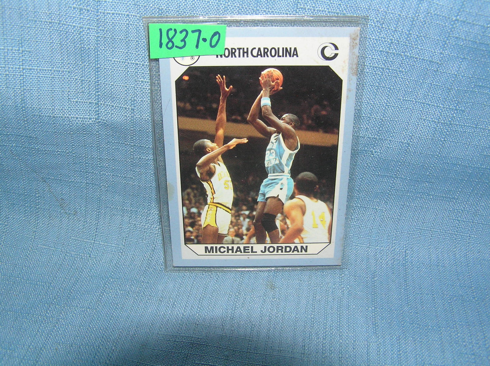Michael Jordan North Carolina rookie basketball card: Michael Jordan North Carolina rookie basketball card est. value $75.00-$80.00