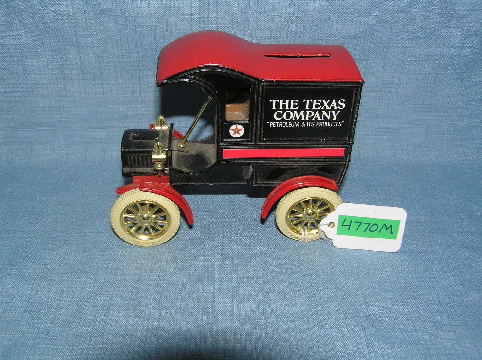 Texaco Petrolium Company delivery truck bank: Texaco Petrolium Company delivery truck bank est. value $60.00-$70.00