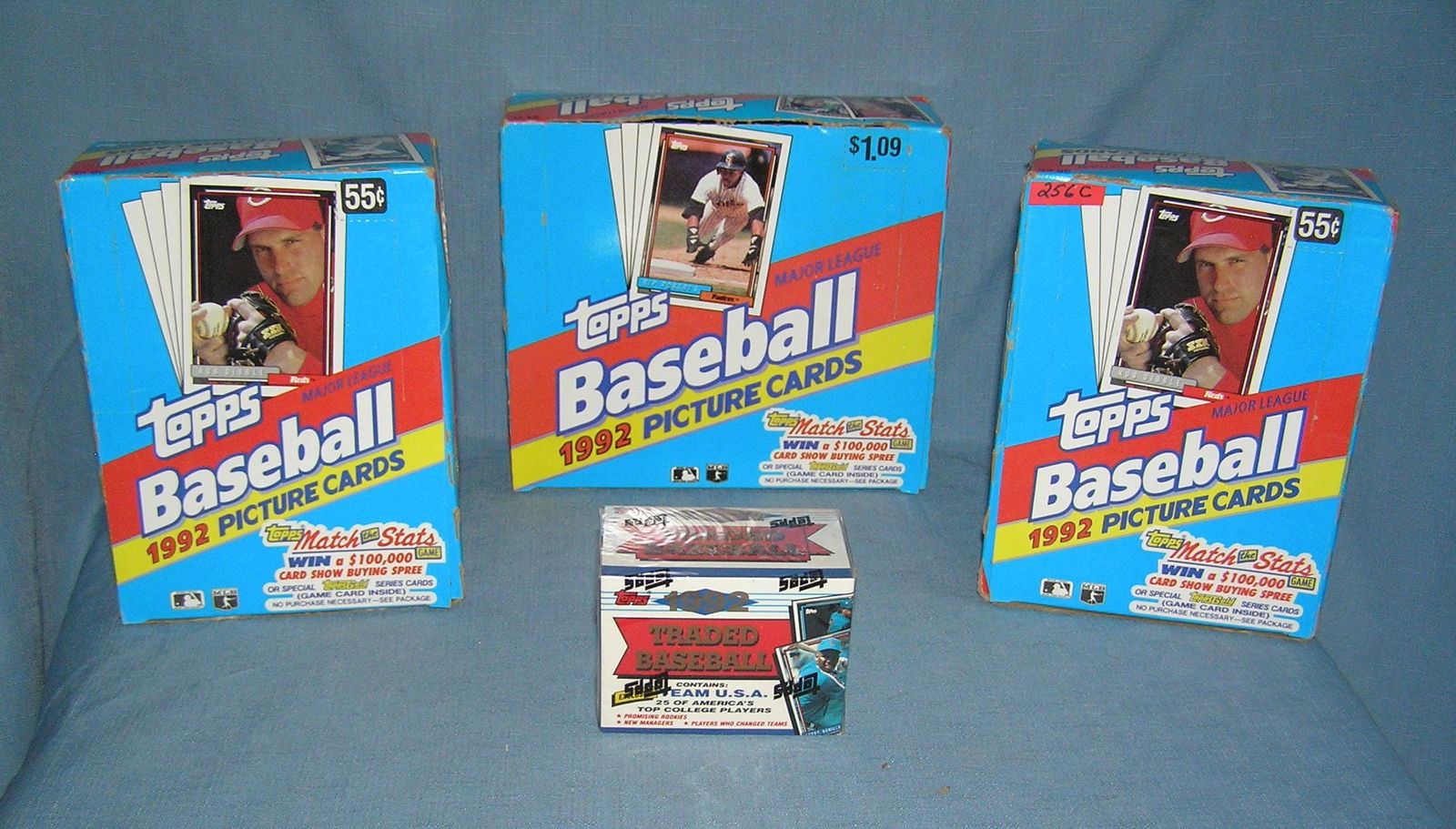 1992 Topps Unopened Boxes And Traded Sets Auction
