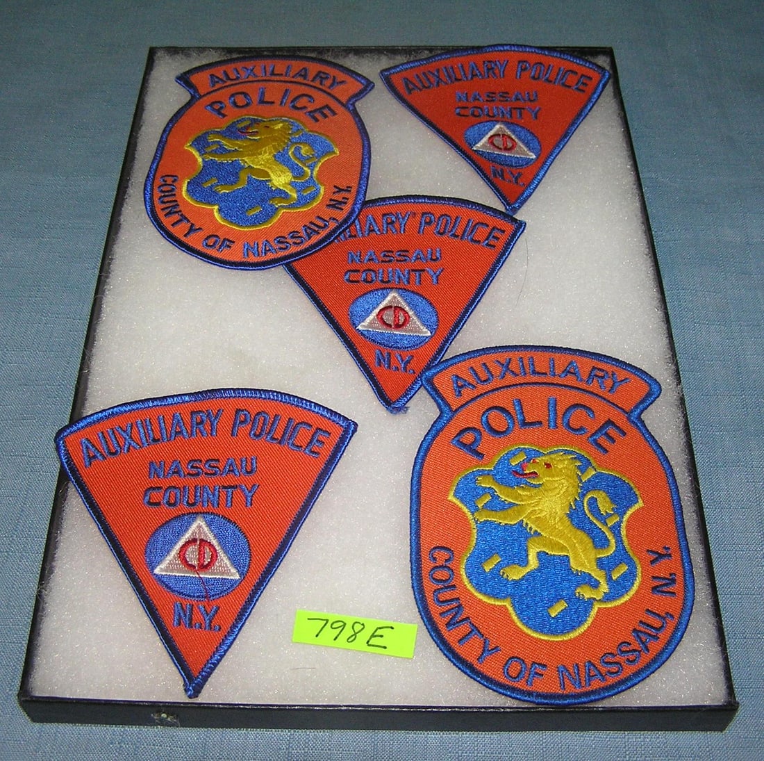 Group of vintage police patches: Group of vintage police patches $50.00-$75.00