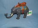 Elephant pull tail cast iron mechanical bank