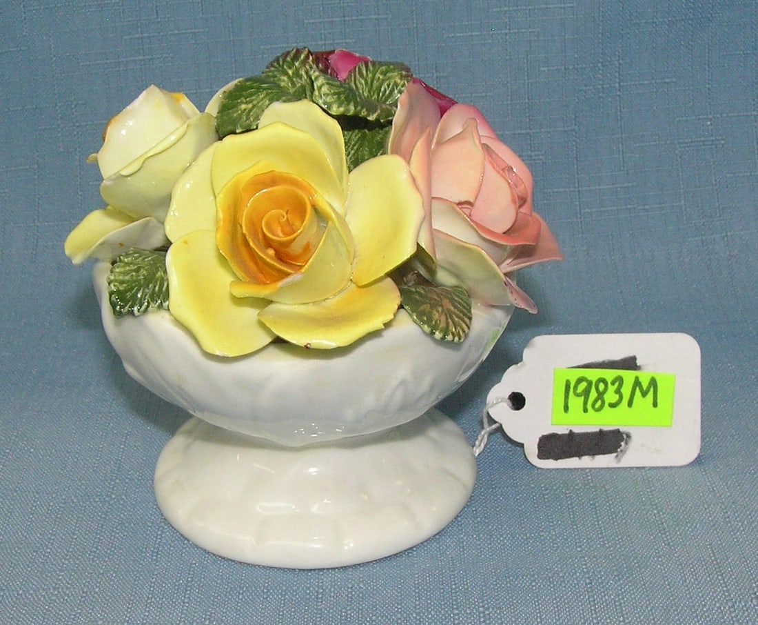 Royal Kendall fine china floral bowl: Royal Kendall fine china floral bowl est. value $65.00-$75.00