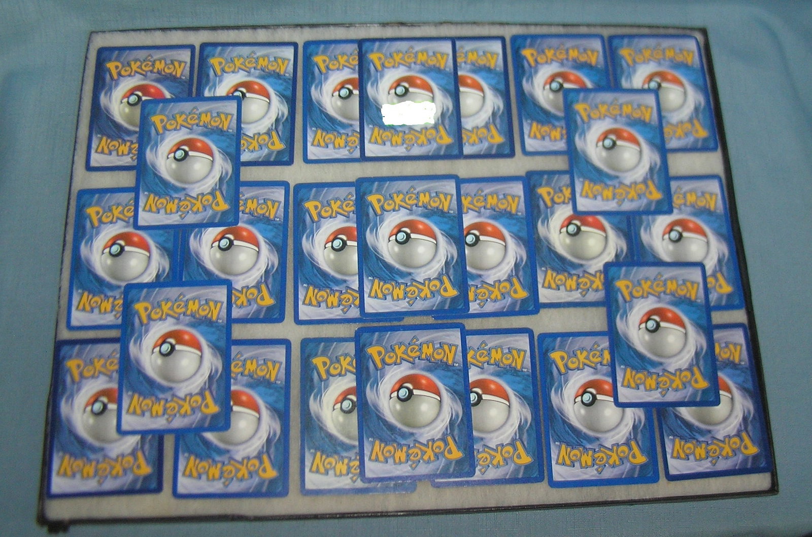 Large collection of vintage Pokemon collector cards: Large collection of vintage Pokemon collector cards these are random card lots from a moving and storage company siezed personal property assets sent to auction for liquidation est. value $80.00-$100.