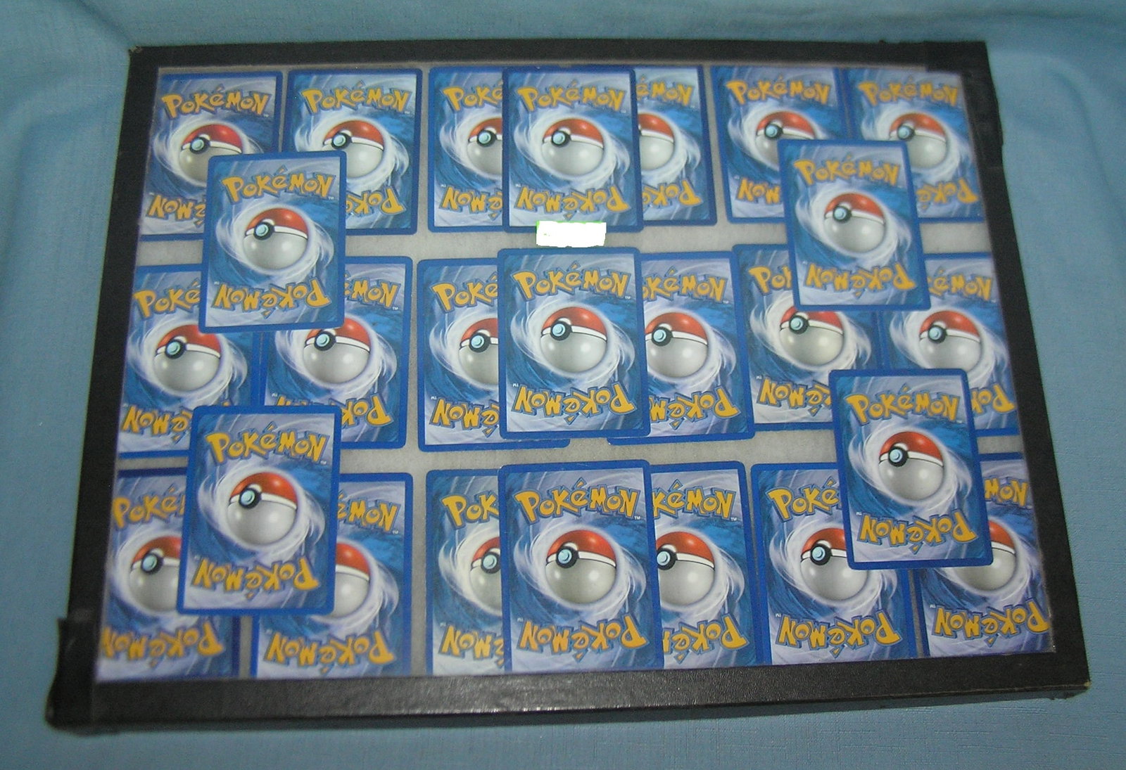 Large collection of vintage Pokemon collector cards: Large collection of vintage Pokemon collector cards these are random card lots from a moving and storage company siezed personal property assets sent to auction for liquidation est. value 80.00-100.00
