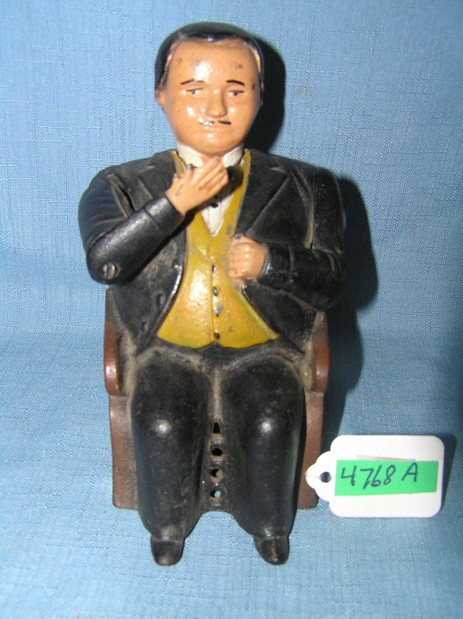 Tammany Hall Cast Iron Mechanical Bank Circa 1950s Auction
