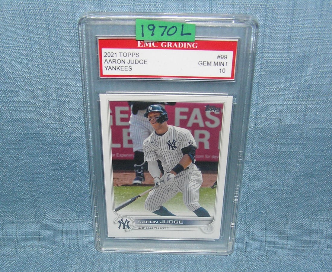 Aaron Judge Graded Gem Mint 10 All Star Baseball Card