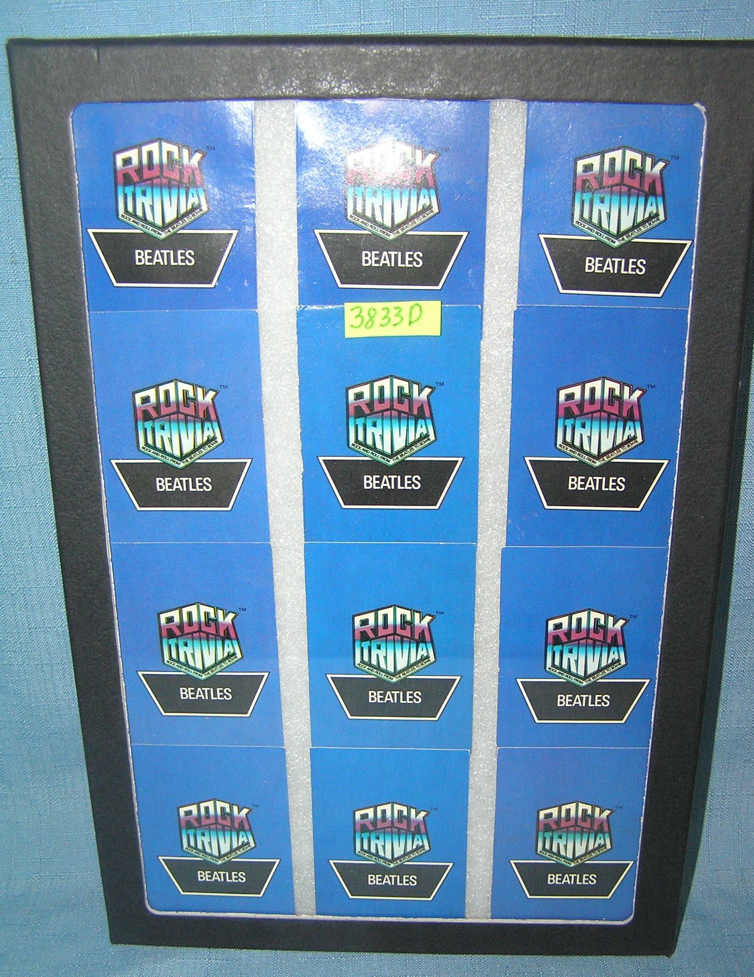 Beatles rock trivia collector cards: Beatles rock trivia collector cards est. value $20.00-$25.00