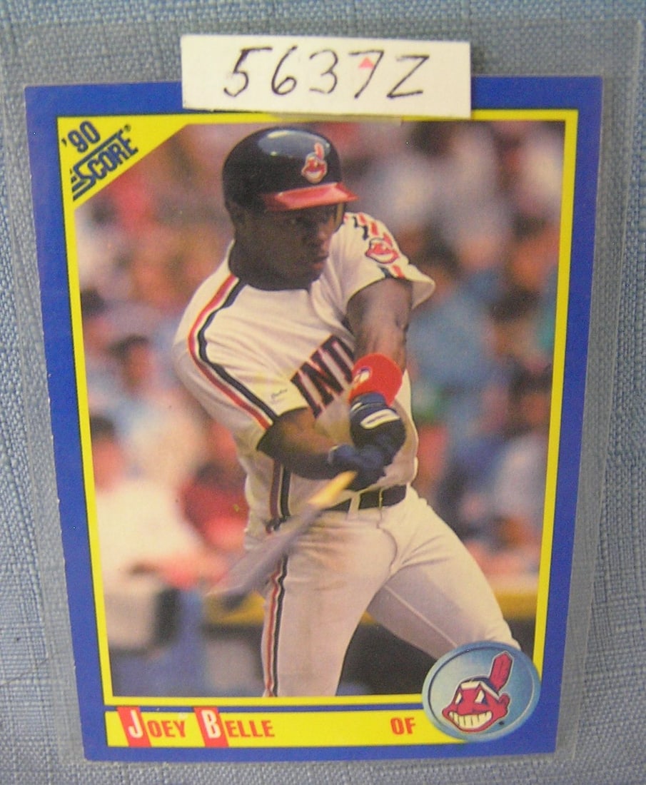 Albert Joey Belle rookie baseball card: Albert Joey Belle rookie baseball card est. value $25.00-$30.00