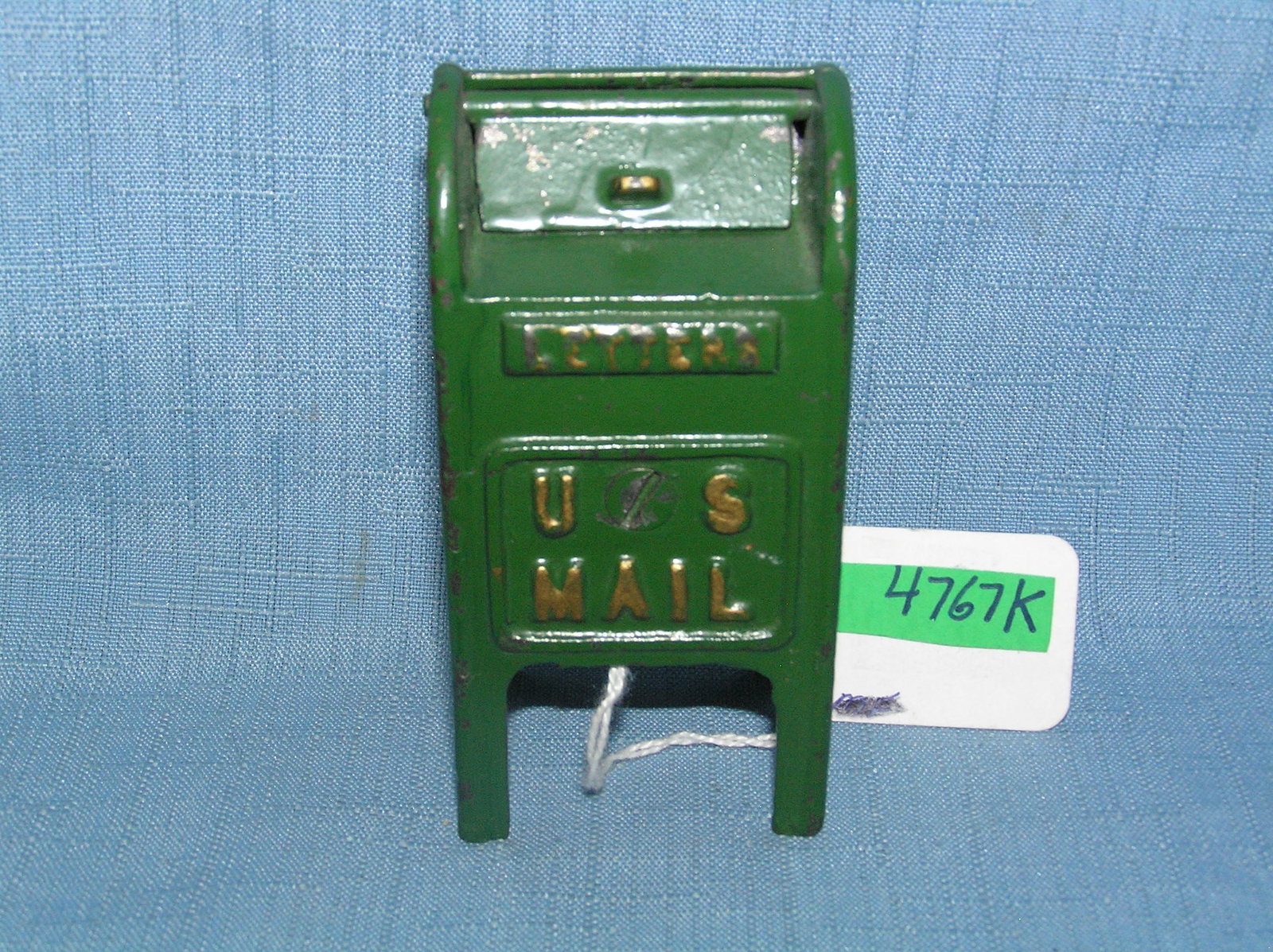 Cast iron U.S. mail box bank circa 1930s: Cast iron U.S. mail box bank circa 1930s all original est. value $175.00-$200.00