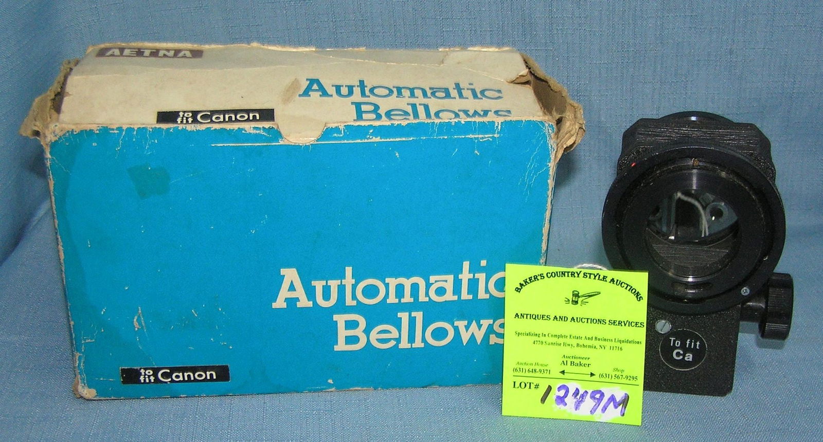 Aetna automatic bellows with original box: Aetna automatic bellows with original box est. value $40.00-$50.00