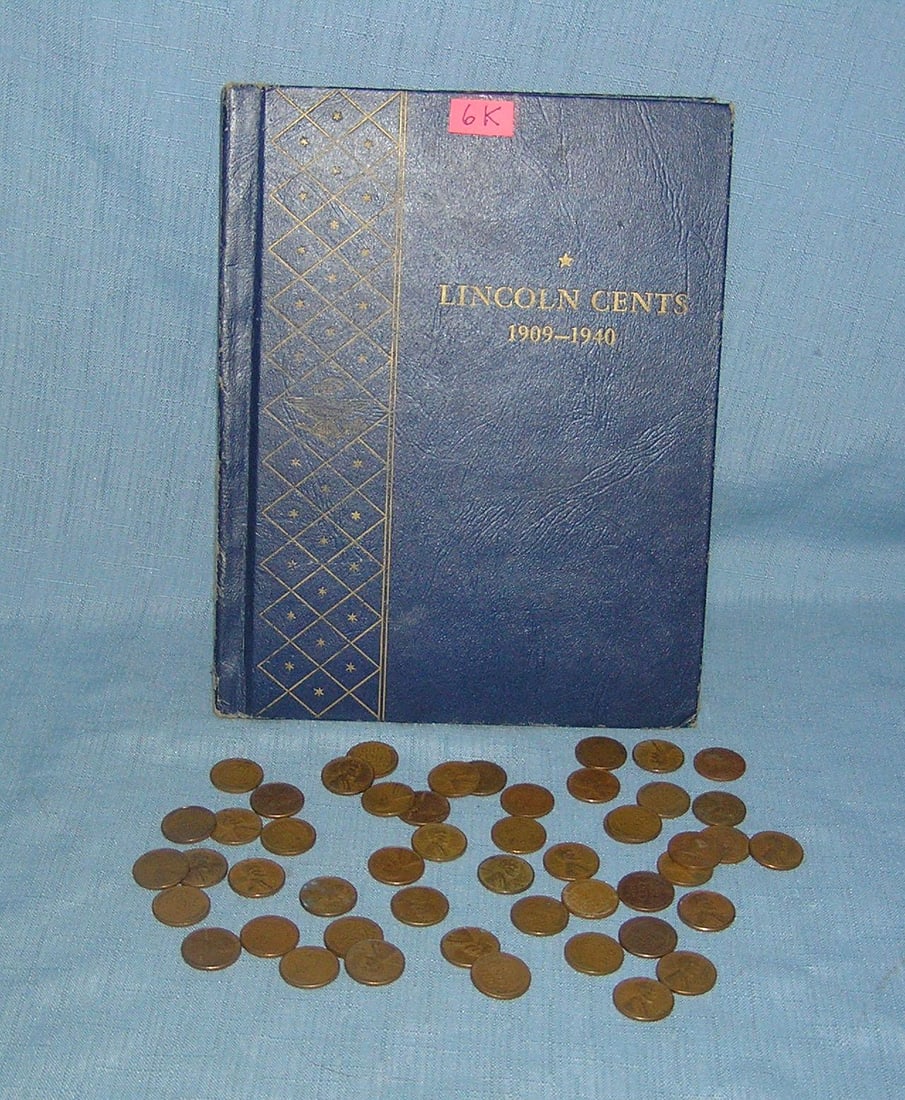 Abraham Lincoln US penny collection early 1900s through 1950s: Abraham Lincoln US penny collection early 1900s through 1950s including a 1909 VDB, 1910, 1911, 1913, 1916, 1917, 1918, 1919, 1920 plus many more est. value $200.00-$225.00