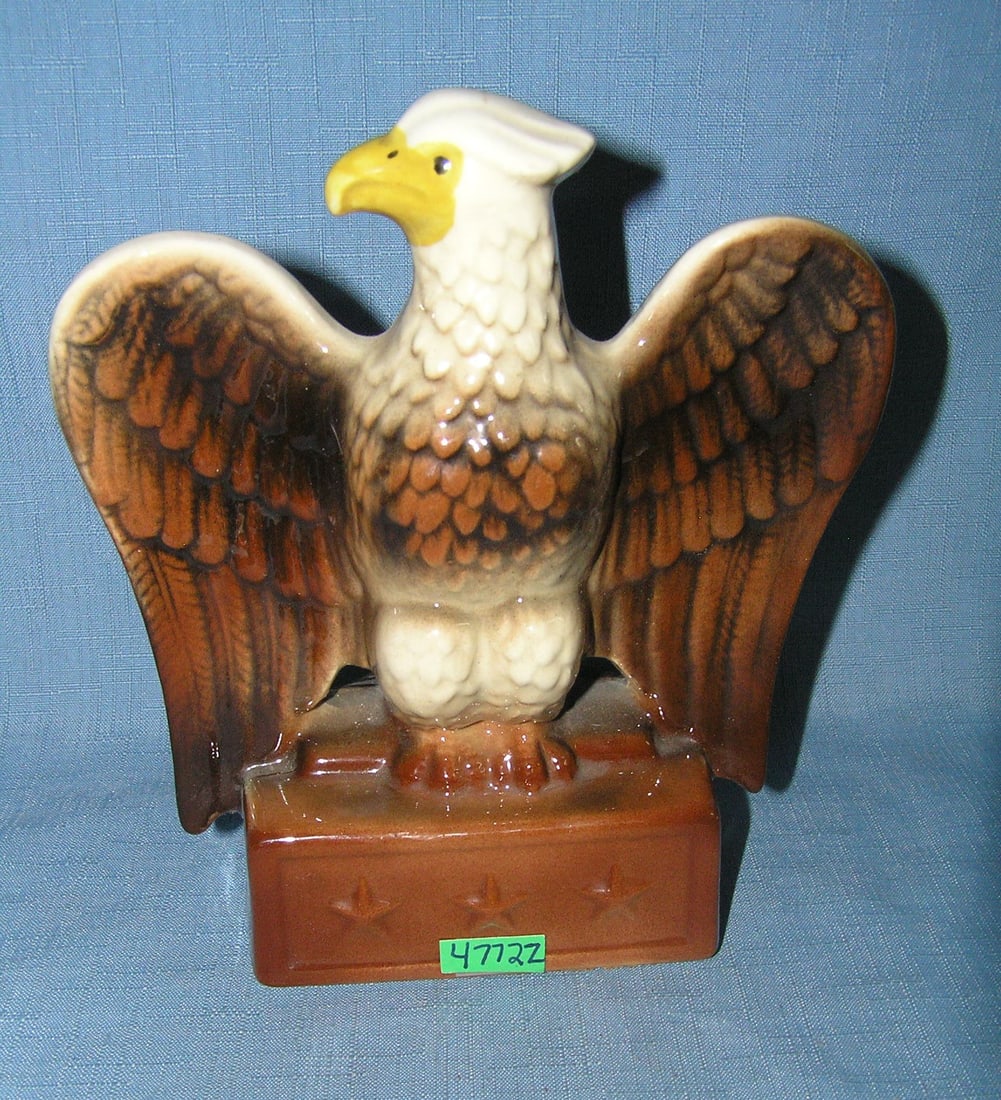 American Eagle porcelain savings bank: American Eagle porcelain savings bank from the Emigrant Savings bank circa 1950s to 1960s est. value $90.00-$100.00