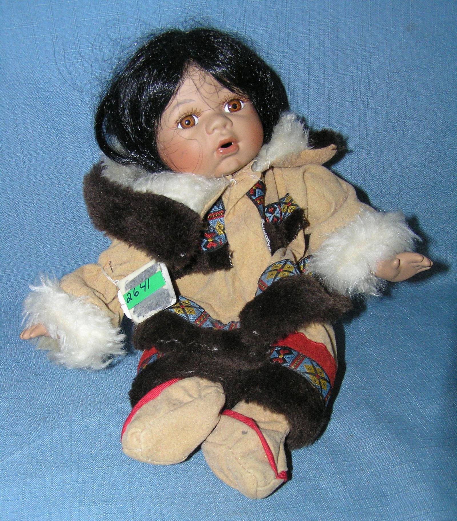 Native American Indian child doll: Native American Indian child doll est. value $50.00-$60.00