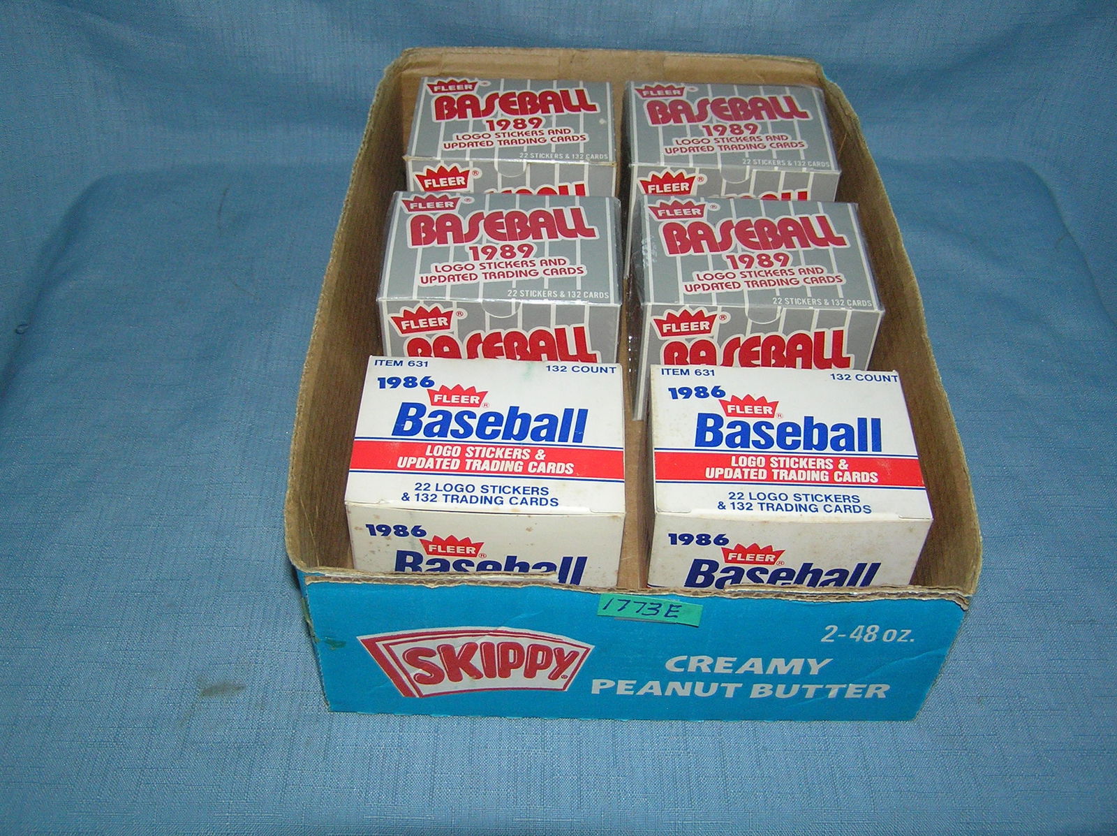 Box full of Fleer factory sealed updated traded card sets: Box full of Fleer factory sealed updated traded card sets full of all stars and rookies est. value $200.00-$225.00