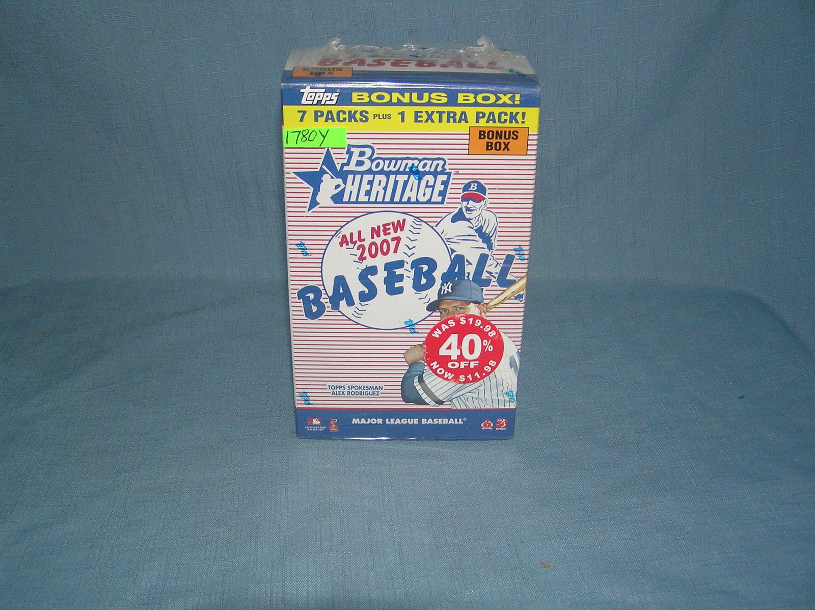 Topps Bowman Heritage factory sealed box of cards: Topps Bowman Heritage factory sealed box of cards est. value $40.00-$45.00