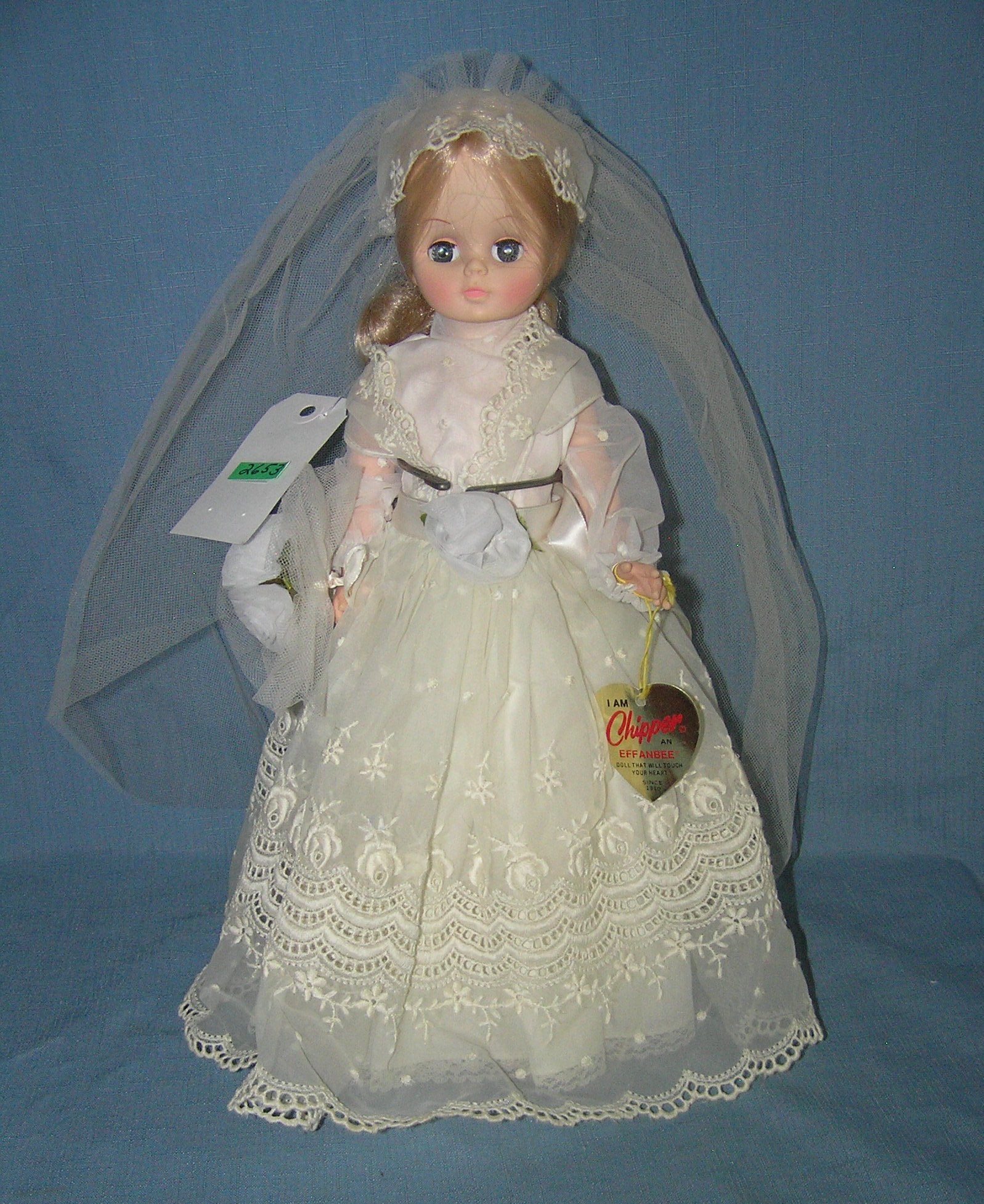Chipper Effanbee porcelain doll: Chipper Effanbee porcelain doll est. value $100.00-$125.00
