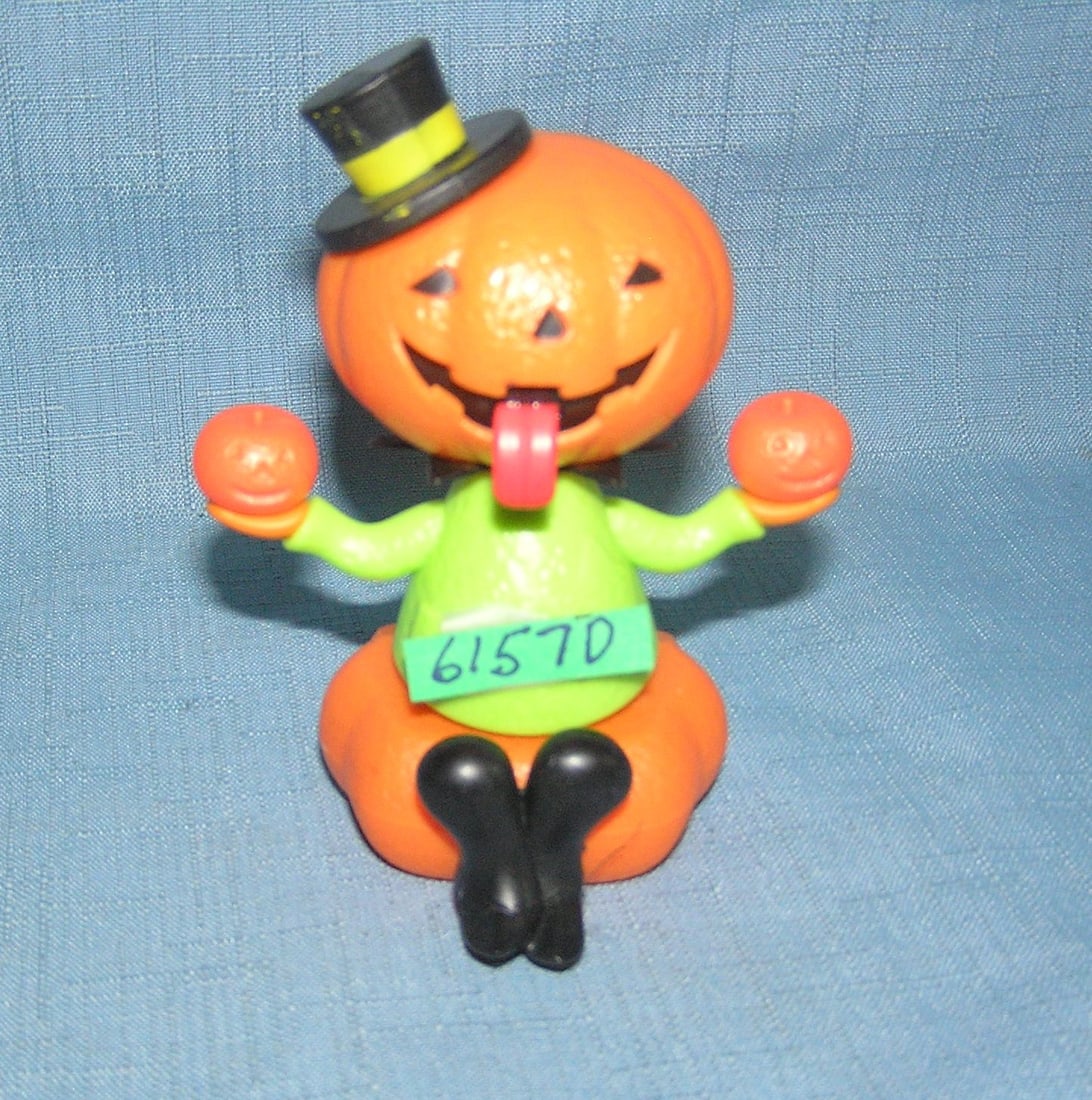 Jack-O-Lantern Halloween bobble head figure: Jack-O-Lantern Halloween bobble head figure est. value $20.00-$25.00