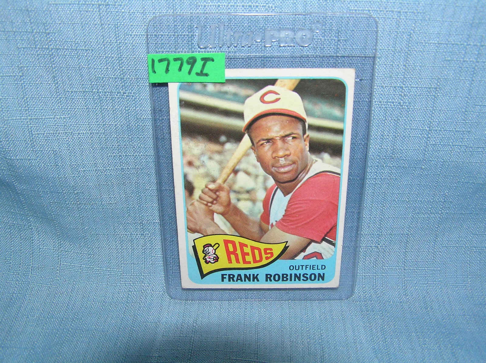Frank Robinson 1965 Topps baseball card: Frank Robinson 1965 Topps baseball card est. value $85.00-$95.00