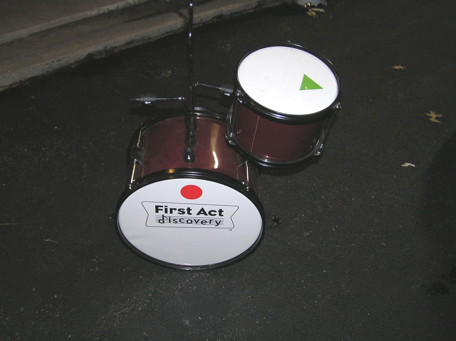First Act partial Junior drum set: First Act partial Junior drum set est. value $100.00-$150.00
