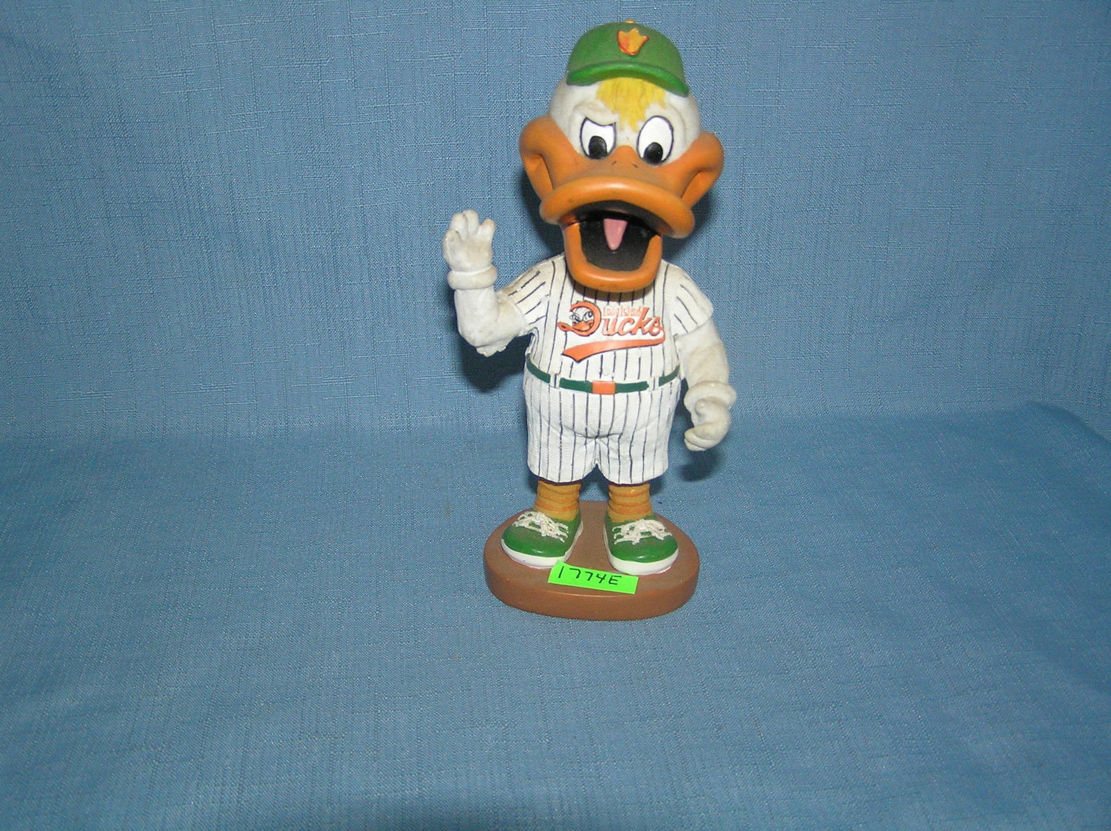 Quacker Jack Long Island Ducks bobble head figure: Quacker Jack Long Island Ducks bobble head figure est. value $40.00-$45.00
