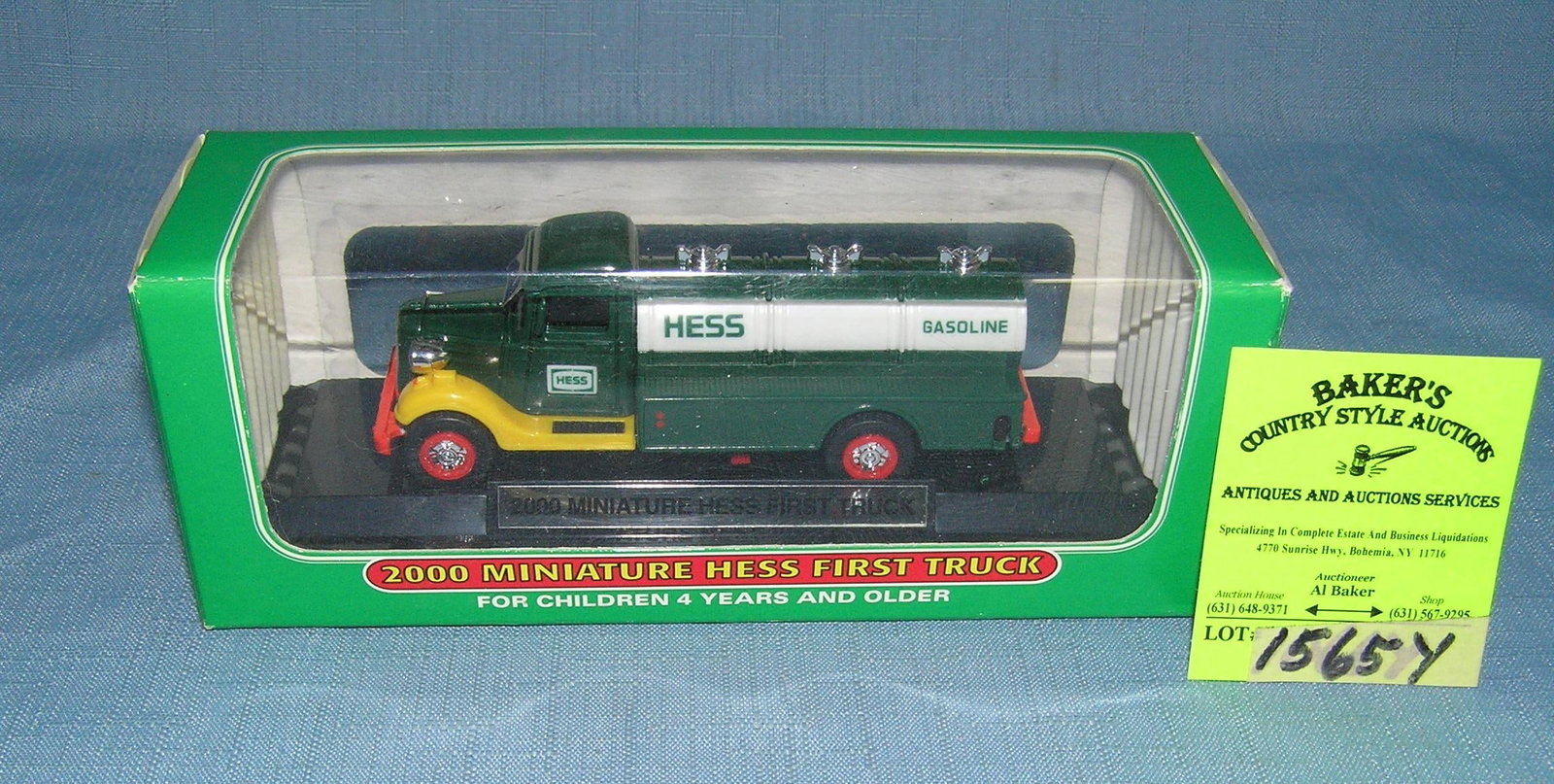 Vintage Hess mini 1st Toy Truck: Vintage Hess mini 1st Toy Truck est. value $25-$30
