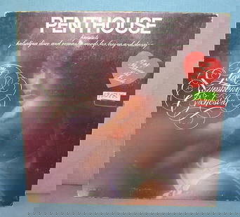 Vintage Penthouse romantic record album: Vintage Penthouse romantic record album titled Love Symphony orchestra with featured Penthouse models inside dated 1978 est. value $40.00-$45.00