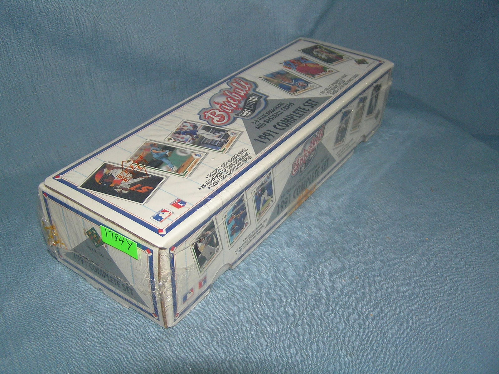 1991 Upper Deck factory sealed baseball card set: 1991 Upper Deck factory sealed baseball card set with Chipper Jones and Michael Jordan rookies est. value $55.00-$65.00