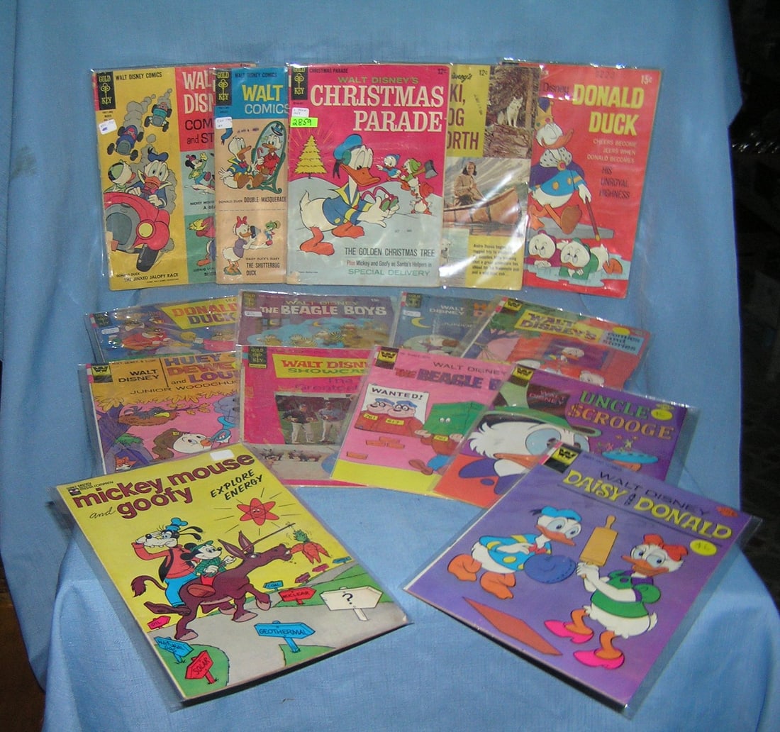Walt Disney's comics and stories comic books: Great early Collection of Walt Disney's comics and stories comic books est. value $175.00-$200.00