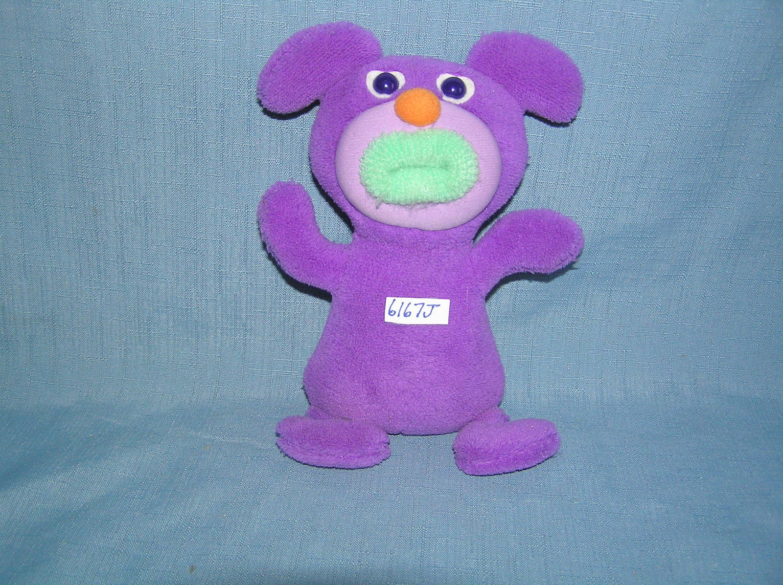 Fisher Price plush toy with mechanical moving mouth: Fisher Price plush toy with mechanical moving mouth est. value $25.00-$30.00