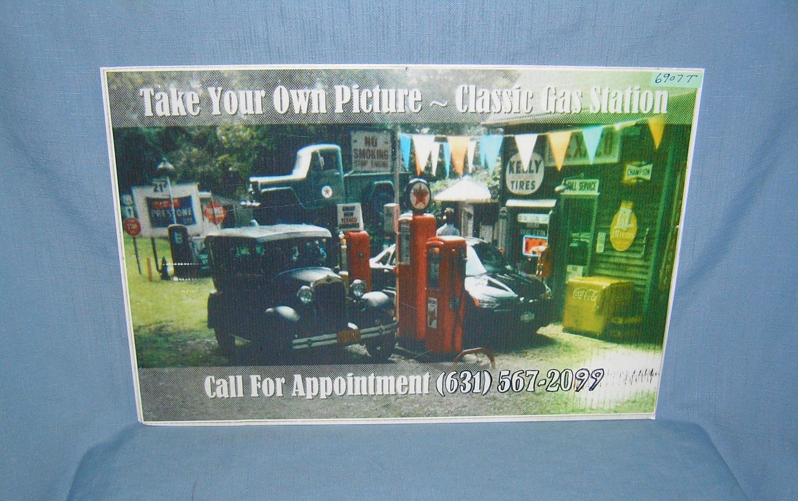 Antique automobile garage retro style advertising sign (1 of 1)