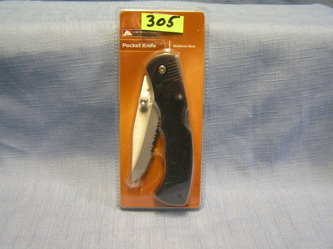 Ozark trail pocket knife mint in package: Ozark trail pocket knife mint in package $30.00-$40.00