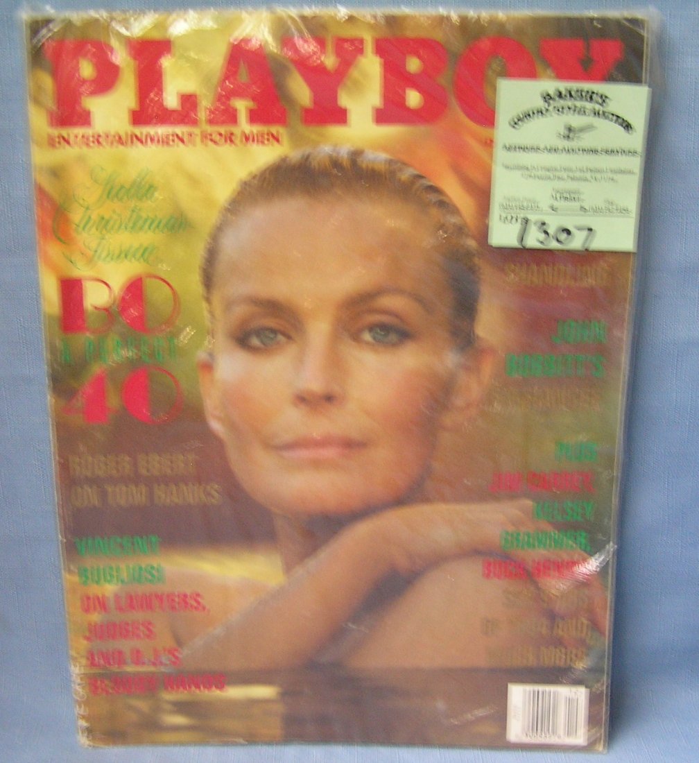 Vintage Playboy magazine featuring Bo Derek: Vintage Playboy magazine featuring Bo Derek est. value $25.00-$30.00