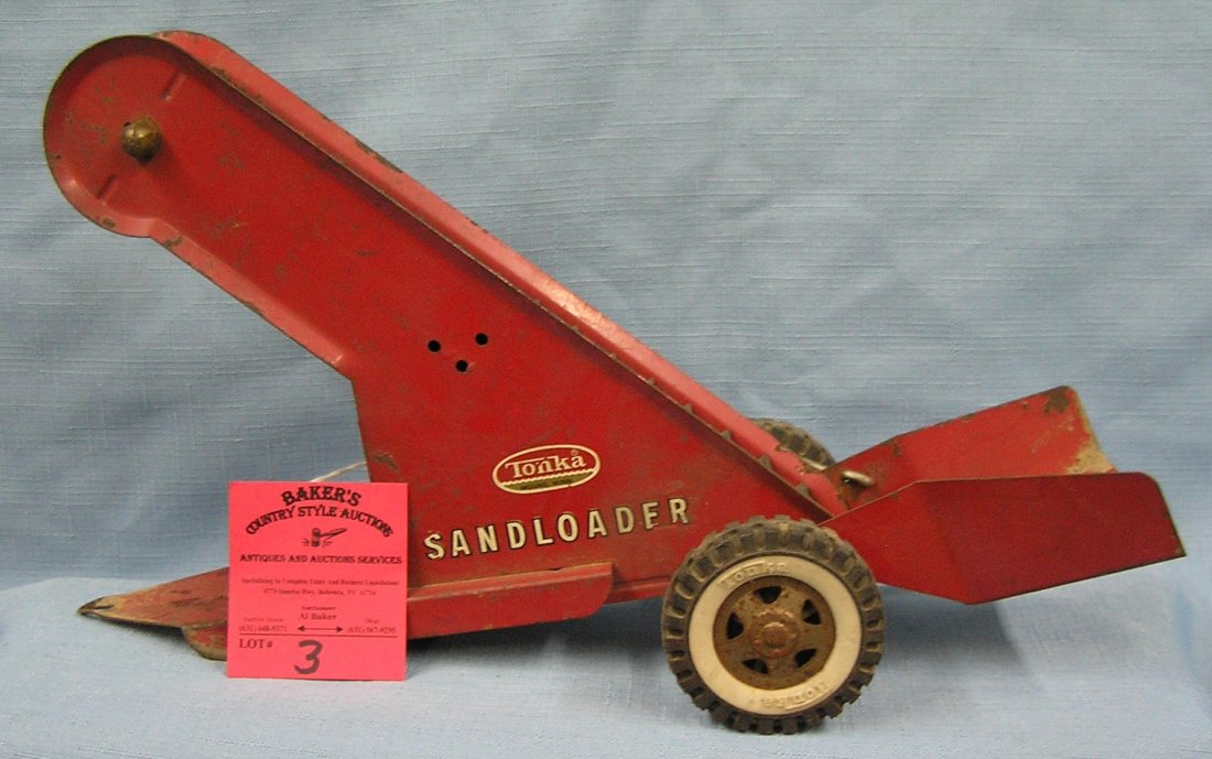 Vintage Tonka sand loader Apr 09, 2014 Baker's Antiques and
