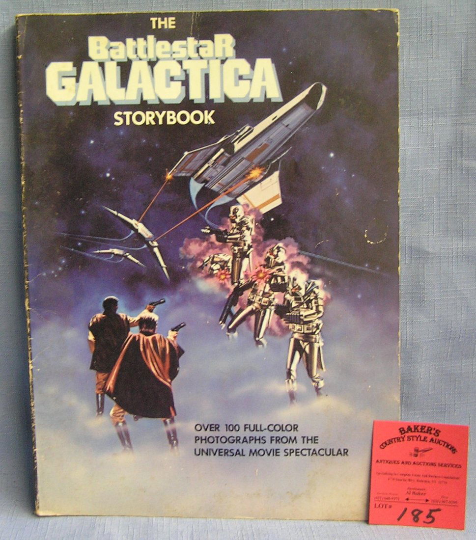 Vintage battle star Galactica storybook: Vintage battle star Galactica storybook $25.00-$30.00